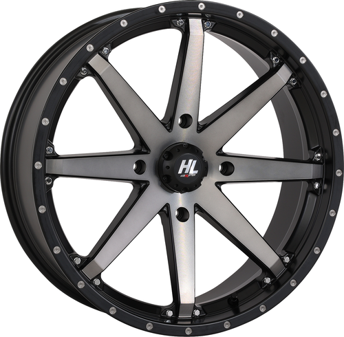 HIGH LIFTER Wheel - HL10 - Front/Rear - Matte Black/Smoke - 14x7 - 4/137 - 5+2 (+30 mm) 14HL10-1637