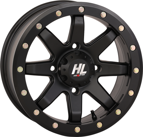 HIGH LIFTER Wheel - HL9 Beadlock - Front/Rear - Matte Black - 14x7 - 4/156 - 5+2 (+30 mm) 14HL09-1456