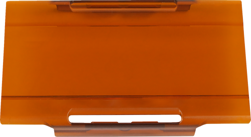 RIGID INDUSTRIES Light Cover - E Series - 6" - Amber 106993