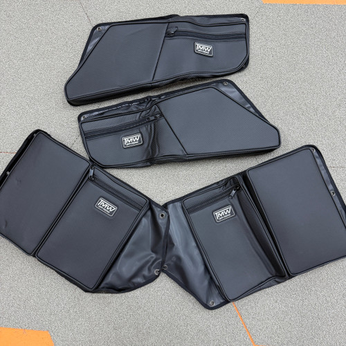 Polaris RZR 4 Sidewinder Door Bags (Garage Sale) Front and Rear door bags included