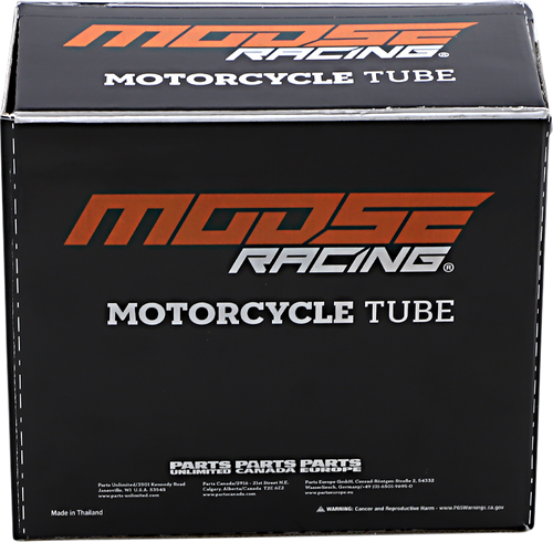 MOOSE OFFROAD Inner Tube - Standard - 18" - TR-4 - Center Metal Valve M20062