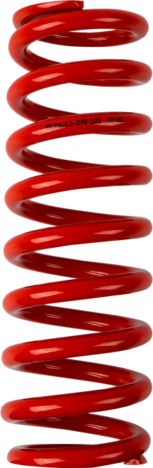 MOOSE OFFROAD Shock Spring - 59/62 mm OD - 52.5 n/mm - Red 1312-0966