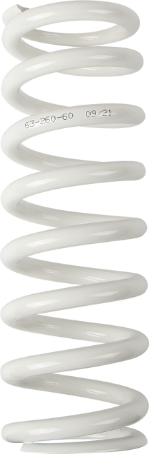 MOOSE OFFROAD Shock Spring - 63 mm OD - 60 n/mm - White 1312-0984