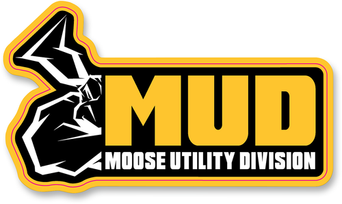 MOOSE OFFROAD Decal - S18 - MUD - 10 Pack 4320-2024