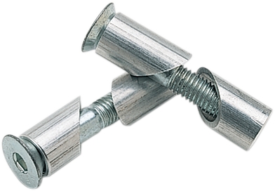 MOOSE OFFROAD Replacement Handguard Outer Mounts - Steel Bar 50-033S