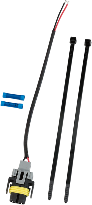 MOOSE OFFROAD Headlight Pigtail Harness - Polaris 100-1356-PU