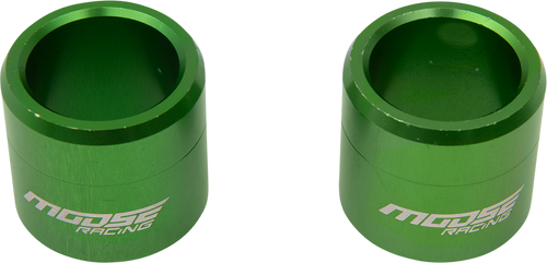 MOOSE OFFROAD Fast Wheel Spacer - Front - Green - Kawasaki W16-2307GN