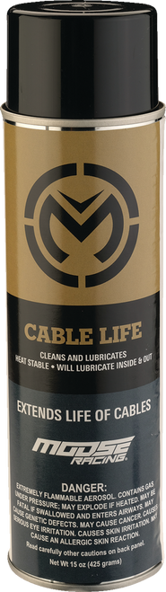 MOOSE OFFROAD Cable Lube - 15 oz. net wt. - Aerosol MALCB241215