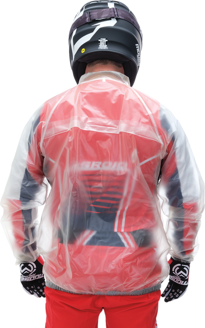 MOOSE OFFROAD Rain Jacket - Clear - 3XL 2854-0376
