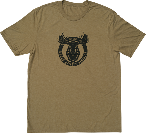 MOOSE OFFROAD MUD Badge T-Shirt - Brown - 2XL 3030-24385