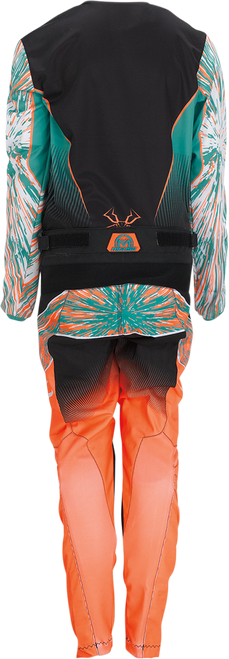 MOOSE OFFROAD Youth Agroid Pants - Teal/Orange/Black - US 24 2903-2258