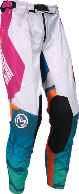 MOOSE OFFROAD Sahara Pants - Teal/Orange/Pink - US 36 2901-12076