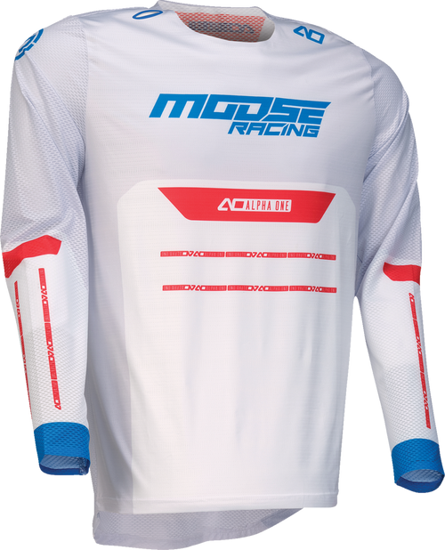 MOOSE OFFROAD Alpha One Jersey - Red/White/Blue - XS 2910-8324
