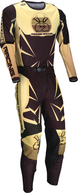 MOOSE OFFROAD Agroid Jersey - Brown/Black - 3XL 2910-8150