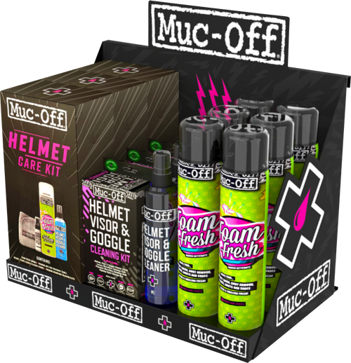 MUC-OFF USA Slatwall Kit - Helmet Care 21423