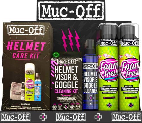 MUC-OFF USA Slatwall Kit - Helmet Care 21423