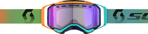 SCOTT Prospect Snow Cross Goggle - Blue/Orange - Dual Pane - Light Sensitive - Blue Chrome Lens 278603-1454307