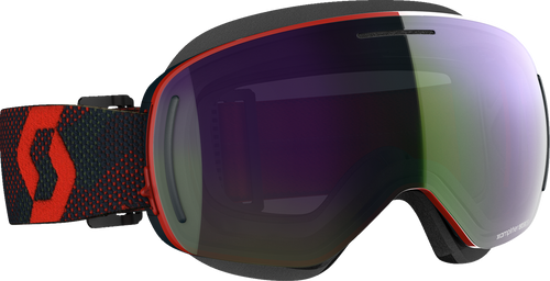 SCOTT LCG EVO Snow Cross Goggle - Red/Blue - Enhancer Green Chrome Lens 272845-4710314
