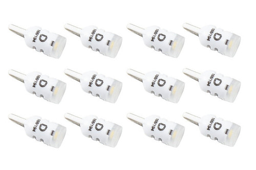 Diode Dynamics 194 LED Bulb HP3 LED Pure - White Set of 12