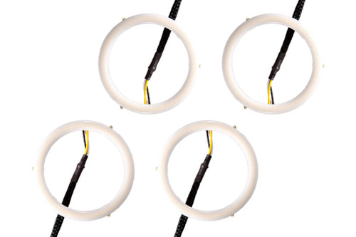 Diode Dynamics Halo Lights LED 70mm Switchback Four