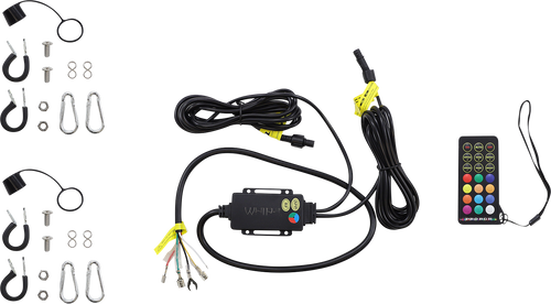 WHIPITLIGHTRODS 3' Light Rod Whip - Bluetooth - Pair - Black SB-RGBBT-132