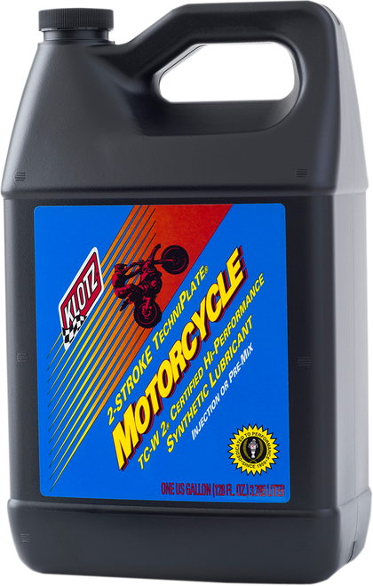 KLOTZ OIL TechniPlate® Synthetic TCW-2 2-Stroke Oil - 1 U.S. gal. KL-301