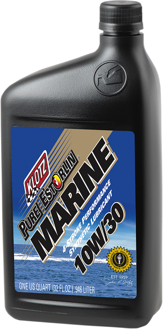KLOTZ OIL Marine 4-Stroke Engine Oil - 10W-30 - 1 U.S. quart KE-330