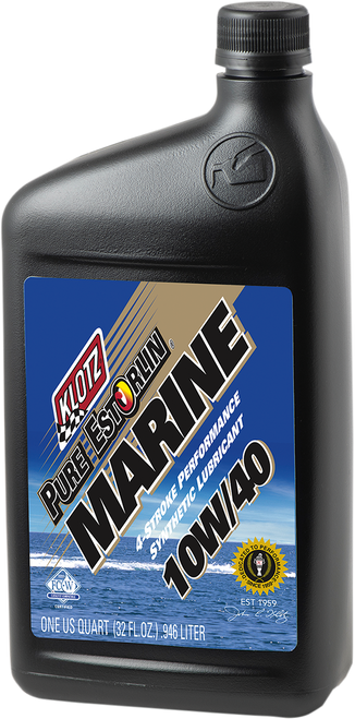 KLOTZ OIL Marine 4-Stroke Engine Oil - 10W-40 - 1 U.S. quart KE-334