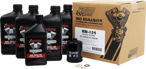 KLOTZ OIL Oil Change Kit - Victory - 20W/40 KH-124