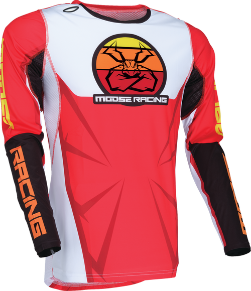 MOOSE OFFROAD Agroid Jersey - Red/Black/White - 3XL 2910-7916