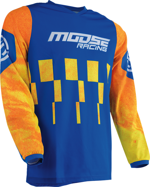 MOOSE OFFROAD Qualifier® Jersey - Orange/Blue - 4XL 2910-7532