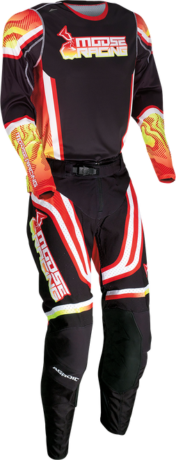 MOOSE OFFROAD Agroid Jersey - Red/Yellow/Black - 2XL 2910-7394