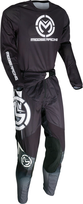 MOOSE OFFROAD Sahara Pants - Black/White - US 32 2901-10709