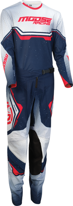 MOOSE OFFROAD Youth Qualifier® Pants - Red/White/Blue - US 24 2903-2654