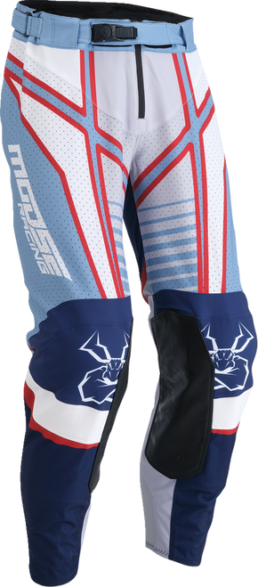 MOOSE OFFROAD Agroid Pants - Gray/Blue - US 42 2901-10904
