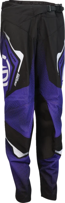 MOOSE OFFROAD Youth Qualifier® Pants - Black/Purple/White - US 28 2903-2663