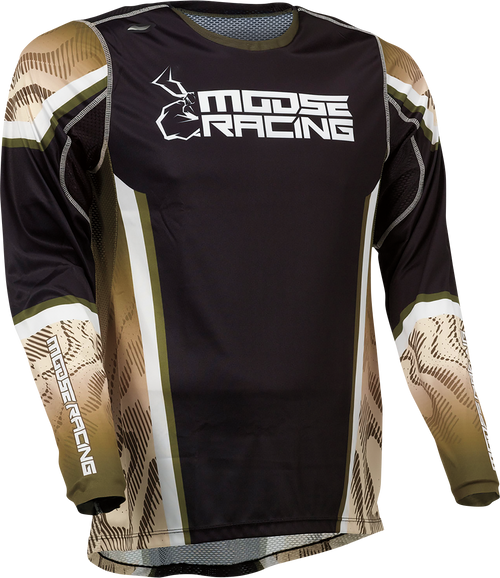 MOOSE OFFROAD Agroid Jersey - Olive/Tan/Black - 3XL 2910-7413