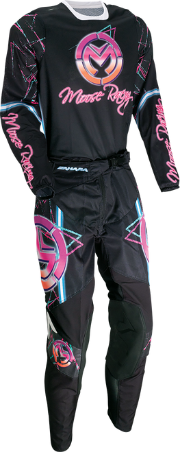 MOOSE OFFROAD Sahara Pants - Pink/Black - US 40 2901-10753