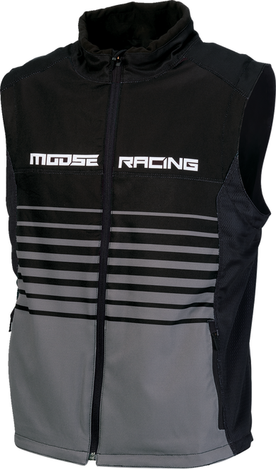 MOOSE OFFROAD Moto Vest - Black/Gray - XL 2830-0641