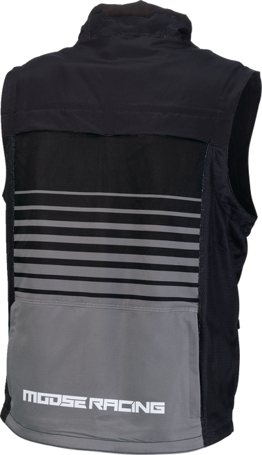 MOOSE OFFROAD Moto Vest - Black/Gray - XL 2830-0641