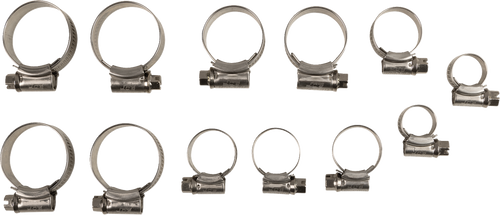 MOOSE OFFROAD Radiator Hose Clamp Kit - Honda CK HON-120