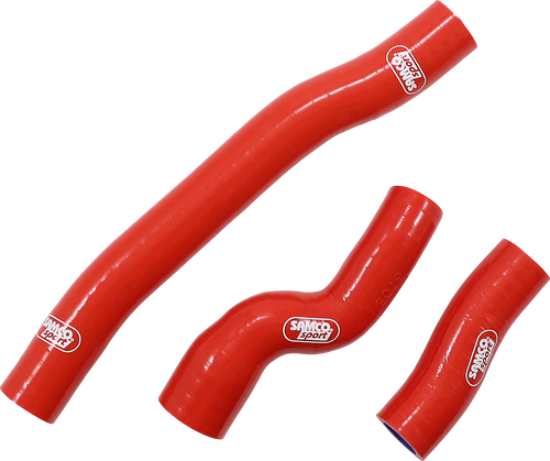 MOOSE OFFROAD Race Fit Radiator Hose Kit - Red - Gas Gas/Husqvarna/KTM KTM-114-RD