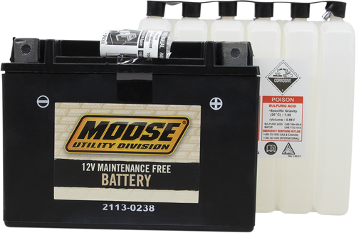 MOOSE OFFROAD AGM Battery - YTX15L-BS MTX15L-BS