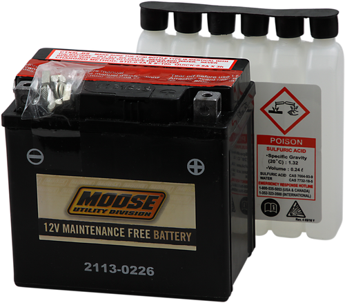 MOOSE OFFROAD AGM Battery - YTX5L-BS MTX5L-BS