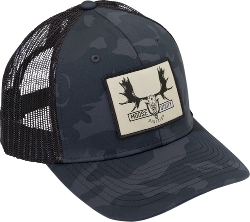 MOOSE OFFROAD MUD Euro Hat - Black Camo C2402771
