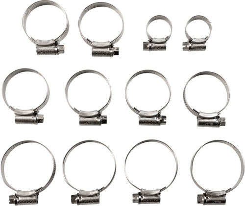MOOSE OFFROAD Radiator Hose Clamp Kit - Kawasaki CK KAW-58