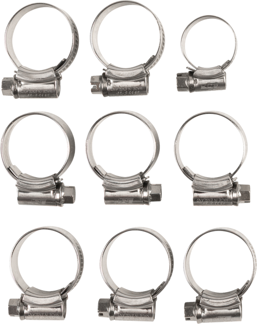 MOOSE OFFROAD Radiator Hose Clamp Kit - Husqvarna/KTM CK KTM-91