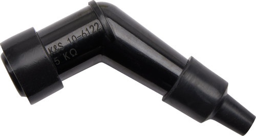 MOOSE OFFROAD Spark Plug Resistor Cover - 120° Elbow Type - Short 10-M6122