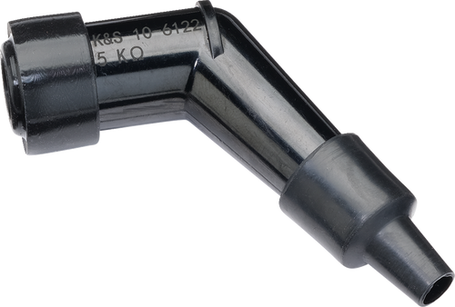 MOOSE OFFROAD Spark Plug Resistor Cover - 120° Elbow Type - Short 10-M6122