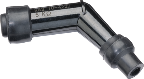 MOOSE OFFROAD Spark Plug Resistor Cover - 120° Elbow Type - Short 10-M4222